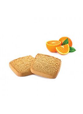 Cookie square eiwitrijke koek orange 50g